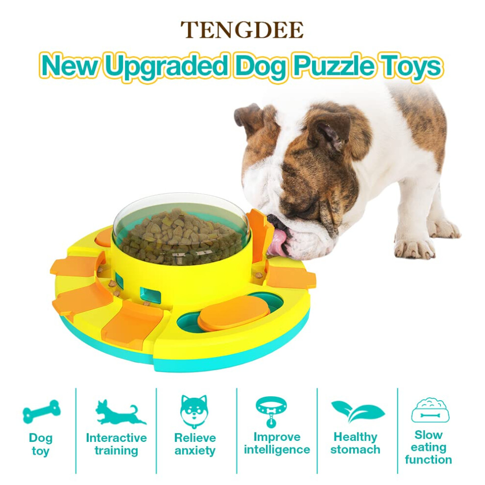 Dog Puzzle Toys Interactive Dog Toys for Dogs Training Funny Feeding Dog Treat Puzzle for Small and Medium Dogs Treat Dispenser for large dogs on OnBuy