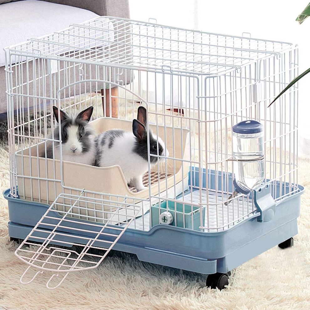 Rabbit Cage House Training Rabbits Litterbox How To Train Rabbits