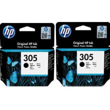 305 Original Black Multipack Including: HP DeskJet 2710 2720 2721 2722 2723 2724 HP DeskJet Plus 4110 4120 4122 4130 HP Envy 6010 6020 6022 6030 6030