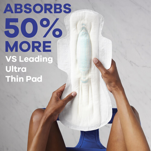 Always Maxi Overnight Pads with Wings, Size 5, Extra Heavy Overnight, Unscented, 72 Count 2