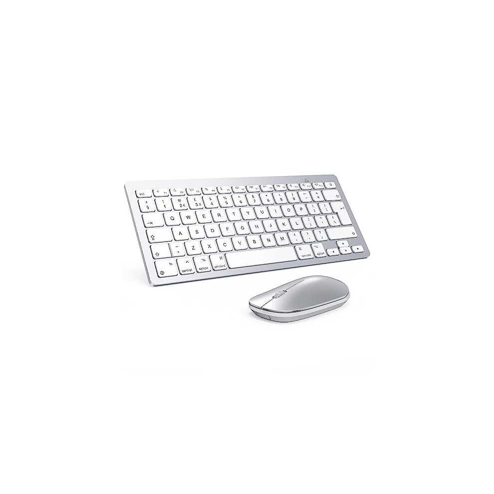 Bluetooth Keyboard And Mouse Set For Mac, Omoton Ultra-Slim Wireless Keyboard And Mouse Combo For Apple Mac, Macbook Pro/Air, Imac, Mac 5013384656621
