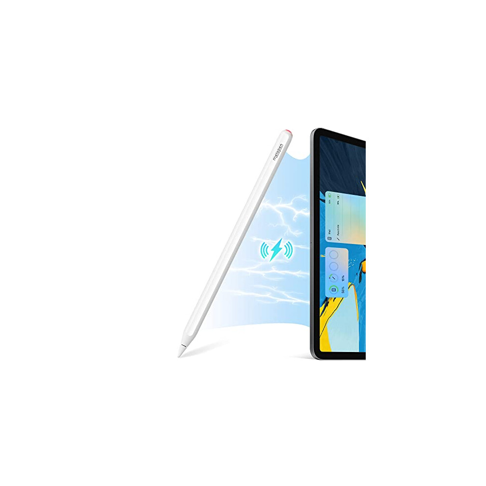 【2023 Newest】Metapen Pencil A14, Wireless Magnetic Charging like iPad Pencil 2nd Gen, Moisture-proof Stylus Pen Compatible Apple iPad Pro 11