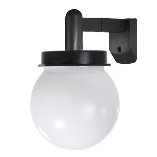 4PCS Luna Globe Fence Solar Power Wall Security Ball Light Decking Patio 1