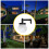 4PCS Luna Globe Fence Solar Power Wall Security Ball Light Decking Patio 5