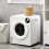 Homcom HOMCOM 6kg Vented Tumble Dryer with 7 Dry Programmers for Small Spaces White 3