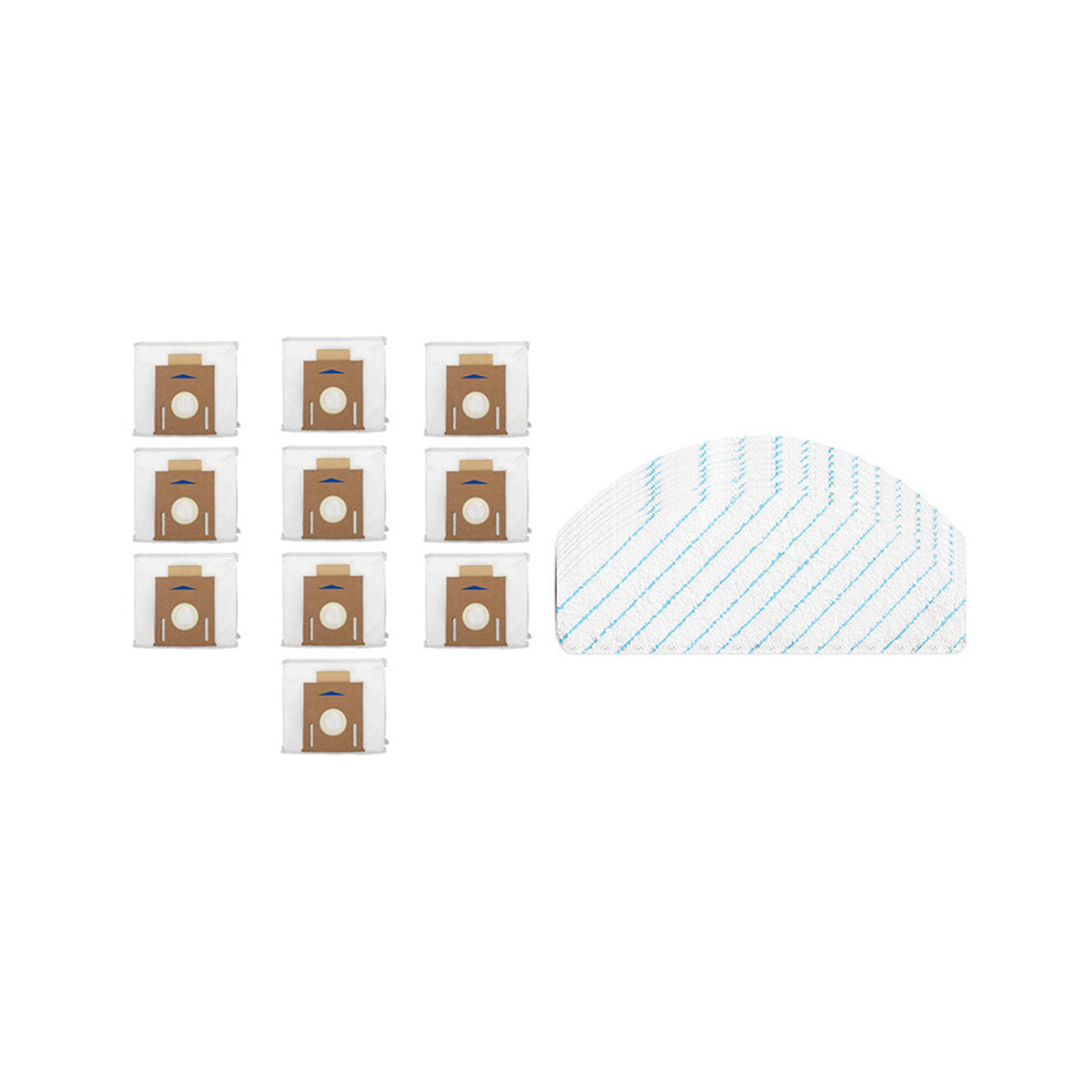 2 Set Vacuum Cleaner Part: 1 Set Disposable Mop Pads & 1 Set Replacement Vacuum Filter Bags-image-OPC-PDXZV2Y-NEW