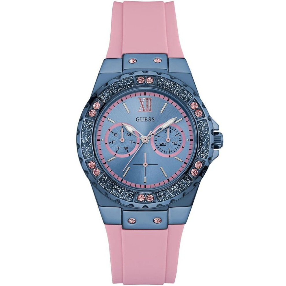 Montre femme Guess W0775L5 Limelight Crystals Pink