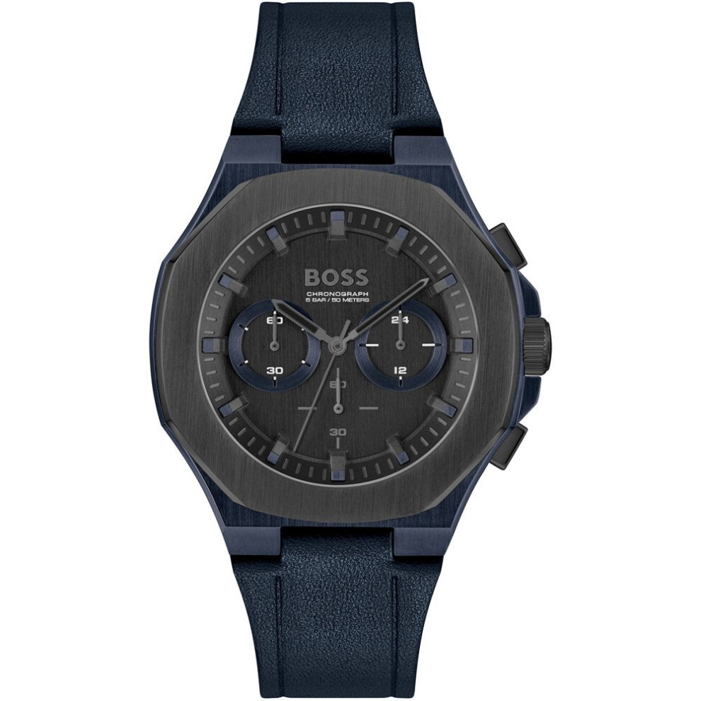 Hugo Boss 1514086 Taper Dial Men's Watch Black