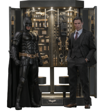 Figur Hot Toys MMS750 - DC Comics - Batman : The Dark Knight - Batman Armory & Bruce Wayne