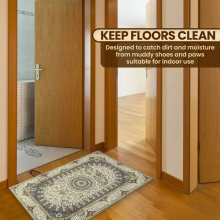 (Grey, 60 x 110 cm (2 ft x 3 ft 7 in)) Extra Large Area Rugs Traditional Living Room Rug Kitchen Hallway Long Runner & Door Mats