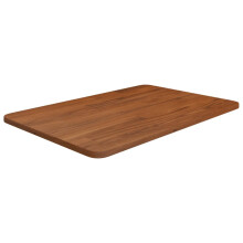 (dark brown, 60 x 40 x 1.5 cm) vidaXL Bathroom Countertop Treated Desktop Replacement Top Tabletop Solid Wood