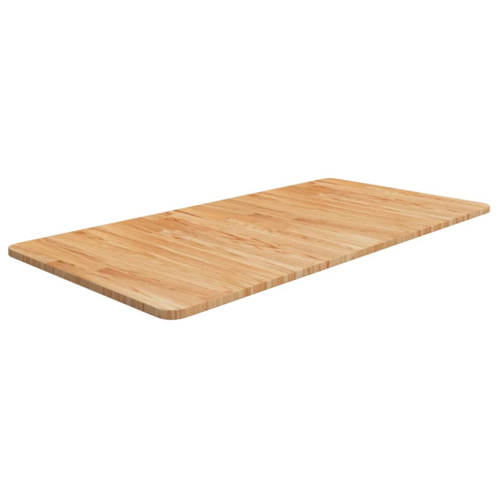 (light brown, 100 x 50 x 1.5 cm) vidaXL Bathroom Countertop Treated Desktop Replacement Top Tabletop Solid Wood