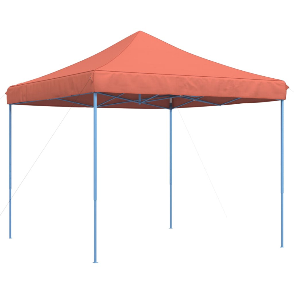 (terracotta, without sidewall) vidaXL Foldable Tent Canopy Patio Pavilion Gazebo Pop up Tent Marquee Canopy