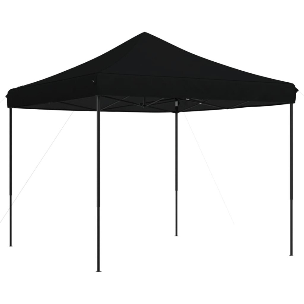 (black, without sidewall) vidaXL Foldable Tent Canopy Patio Pavilion Gazebo Pop up Tent Marquee Canopy