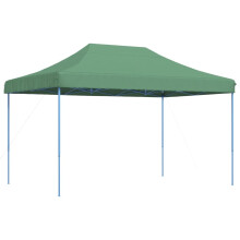 (green, without sidewall) vidaXL Foldable Tent Pop-up Outdoor Party Tent Garden Gazebo Canopy Shelter