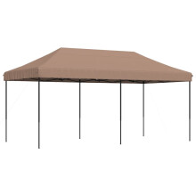 vidaXL Partyzelt Faltbar Pop-Up Braun 580x292x315 cm