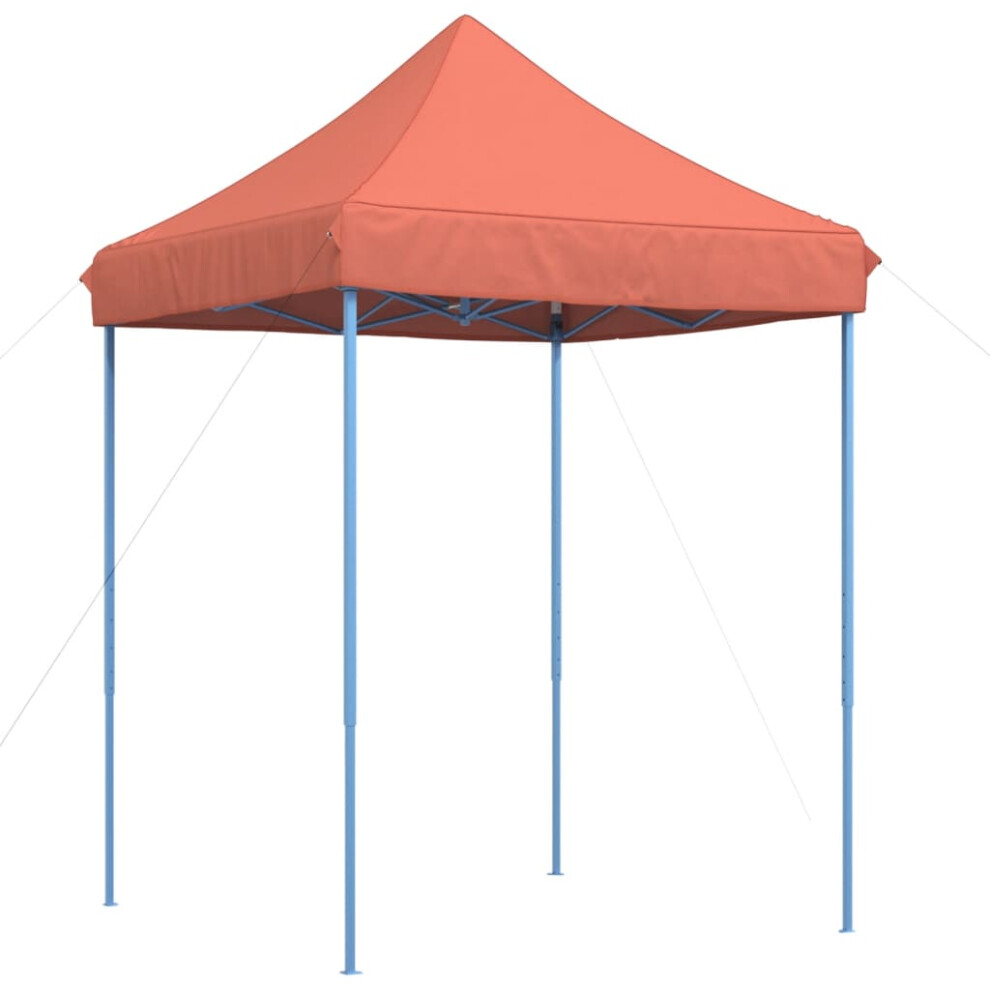 (terracotta, without sidewall) vidaXL Professional Folding Party Tent Steel 2x2m Outdoor Canopy Multi Colours