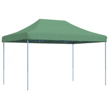 vidaXL Partyzelt Faltbar Pop-Up Grün 410x279x315 cm