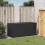 VidaXL vidaXL Gartentruhe Schwarz 283L Poly Rattan 3
