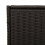 VidaXL vidaXL Gartentruhe Schwarz 283L Poly Rattan 9