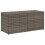 VidaXL vidaXL Gartentruhe Grau 283L Poly Rattan 2
