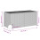 VidaXL vidaXL Gartentruhe mit Rollen Braun 283L Poly Rattan 11