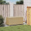 VidaXL vidaXL Gartentruhe Beige 190L Poly Rattan 3