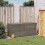 VidaXL vidaXL Gartentruhe mit Rollen Grau 283L Poly Rattan 3
