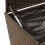 VidaXL vidaXL Gartentruhe mit Rollen Braun 283L Poly Rattan 8