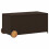 VidaXL vidaXL Gartentruhe mit Rollen Braun 190L Poly Rattan 1