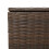 VidaXL vidaXL Gartentruhe mit Rollen Braun 190L Poly Rattan 9