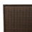 VidaXL vidaXL Gartentruhe mit Rollen Braun 283L Poly Rattan 9