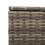 VidaXL vidaXL Gartentruhe Grau 291L Poly Rattan 9