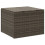 VidaXL vidaXL Gartentruhe Grau 291L Poly Rattan 6
