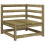 VidaXL vidaXL Gartensofa 3-Sitzer Kiefernholz Imprägniert 7