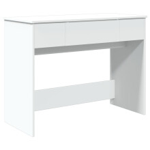 (white) vidaXL Dressing Table with Mirror Cosmetic Table Makeup Table Vanity Desk