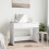 VidaXL (white) vidaXL Dressing Table with Mirror Cosmetic Table Makeup Table Vanity Desk 3