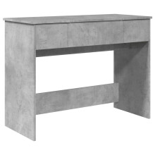 (concrete grey) vidaXL Dressing Table with Mirror Cosmetic Table Makeup Table Vanity Desk