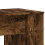 VidaXL (smoked oak) vidaXL Desk Office Writing Desk Working Computer Table Black Engineered Wood 7