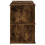 VidaXL (smoked oak) vidaXL Desk Office Writing Desk Working Computer Table Black Engineered Wood 5