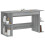 VidaXL (grey sonoma) vidaXL Desk Office Writing Desk Working Computer Table Black Engineered Wood 3