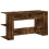 VidaXL (smoked oak) vidaXL Desk Office Writing Desk Working Computer Table Black Engineered Wood 6
