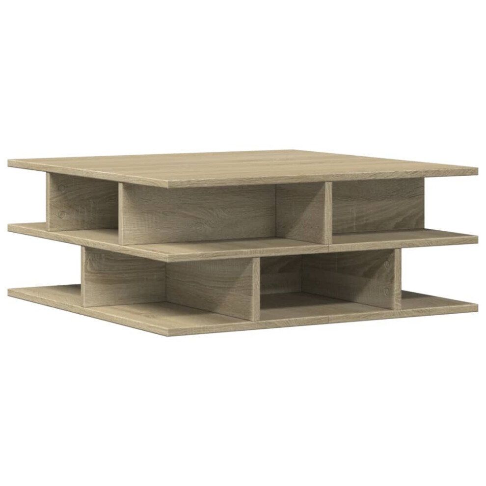 Vidaxl (Sonoma Oak) Coffee Table Hallway Accent End Table Tea Side Table Engineered Wood