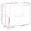 VidaXL (grey sonoma) vidaXL Desk Writing Desk Office Study Working Computer Table Engineered Wood 9