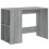 VidaXL (grey sonoma) vidaXL Desk Writing Desk Office Study Working Computer Table Engineered Wood 2