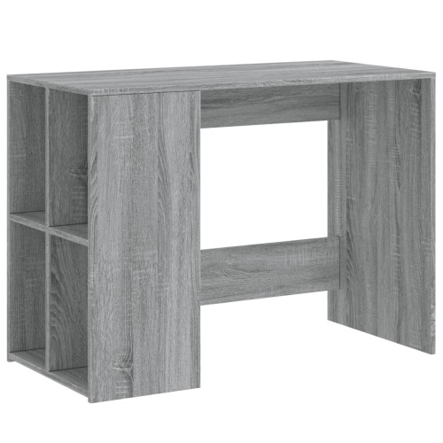 VidaXL (grey sonoma) vidaXL Desk Writing Desk Office Study Working Computer Table Engineered Wood 1