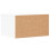 VidaXL (White) vidaXL Printer Stand Printer Table Office Desk File Organiser Engineered Wood 8