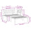 VidaXL (light brown, corner + table) vidaXL Garden Table Outdoor Table Patio Side Coffee Table Solid Wood Acacia 9