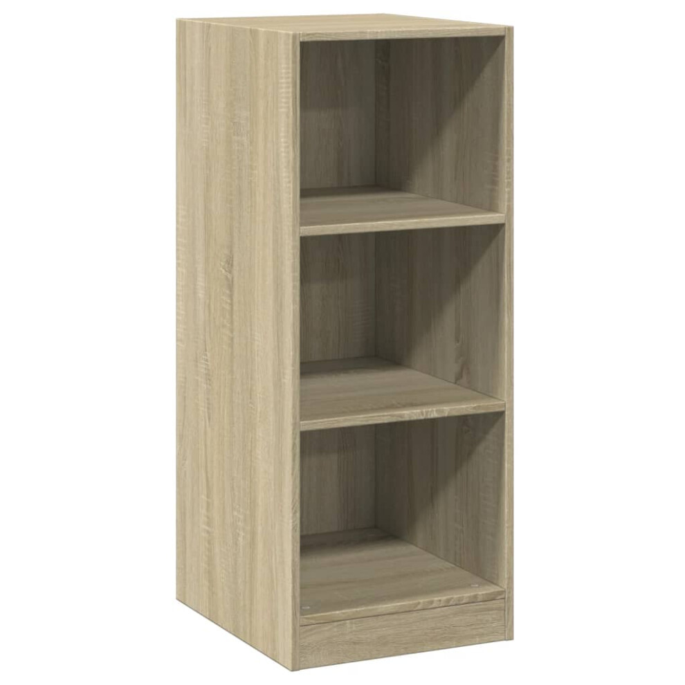 (sonoma oak, 48x41x102 cm/10 kg) vidaXL Wardrobe Organiser Bedroom Closet Clothes Storage Shelf Engineered Wood