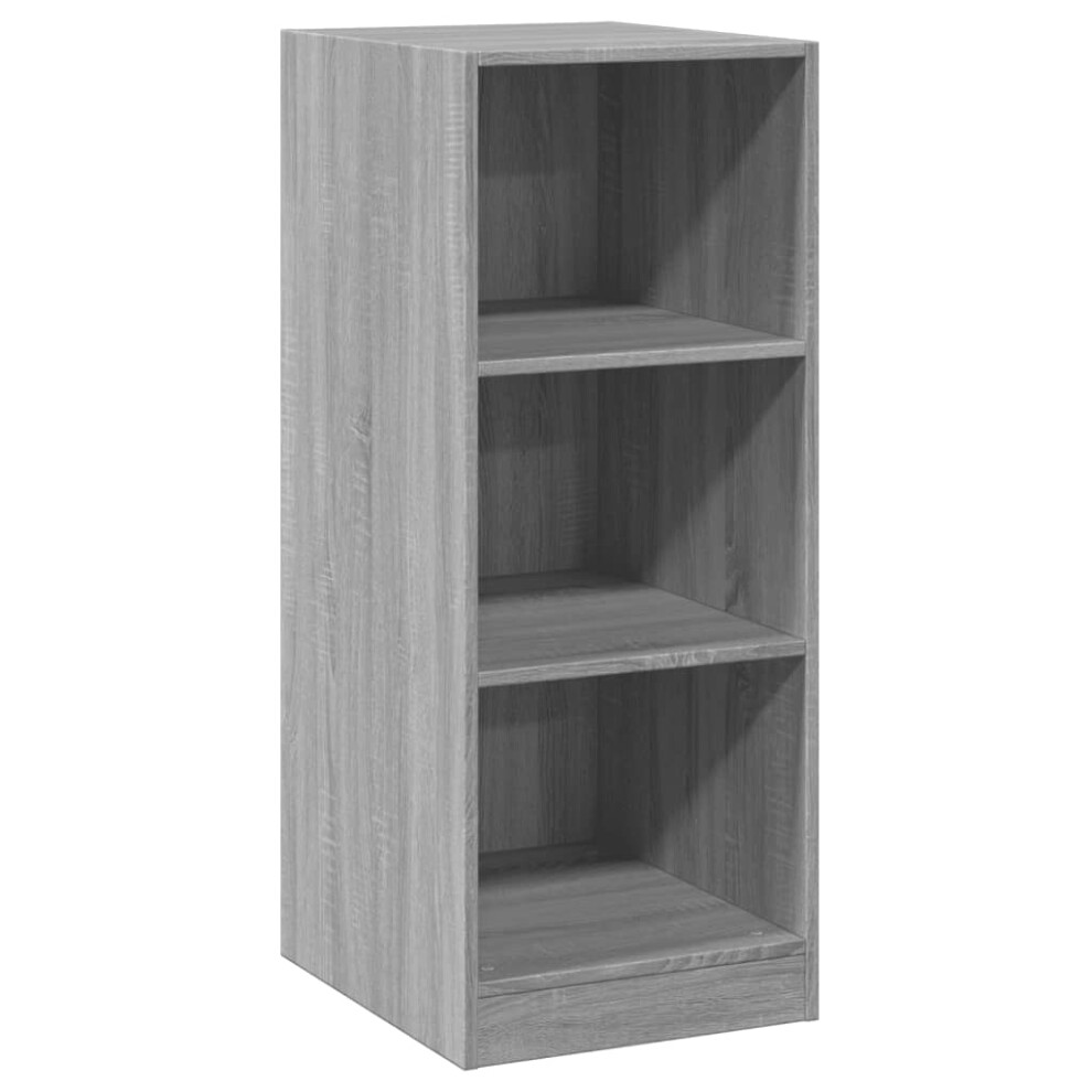 (grey sonoma, 48x41x102 cm/10 kg) vidaXL Wardrobe Organiser Bedroom Closet Clothes Storage Shelf Engineered Wood